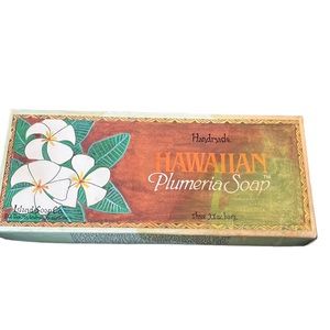Handmade Hawaiian soap in plumeria scent.